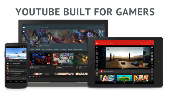 Youtube built for gamers