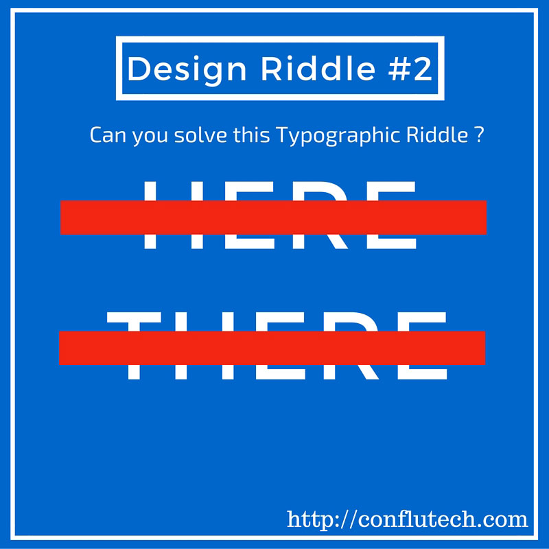 Typographic-riddle