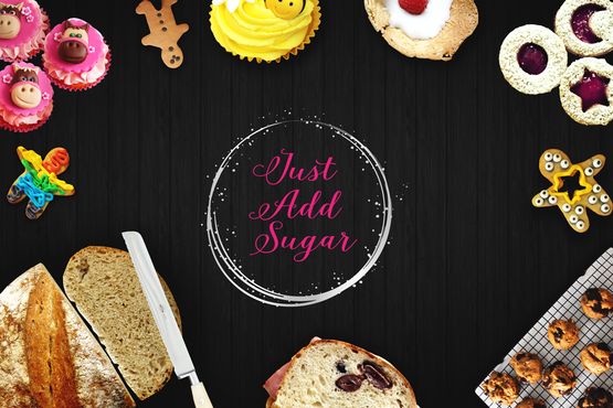 just add sugar logo design