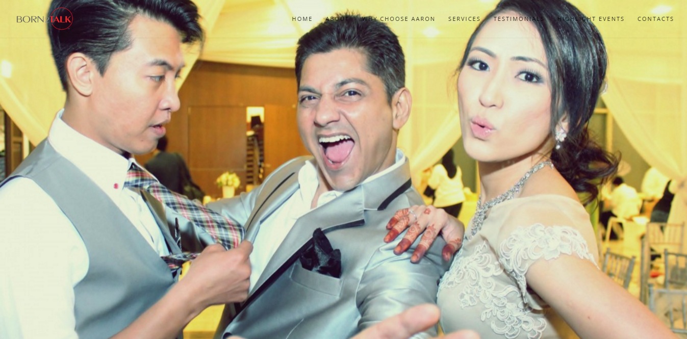 singapore emcee wedding