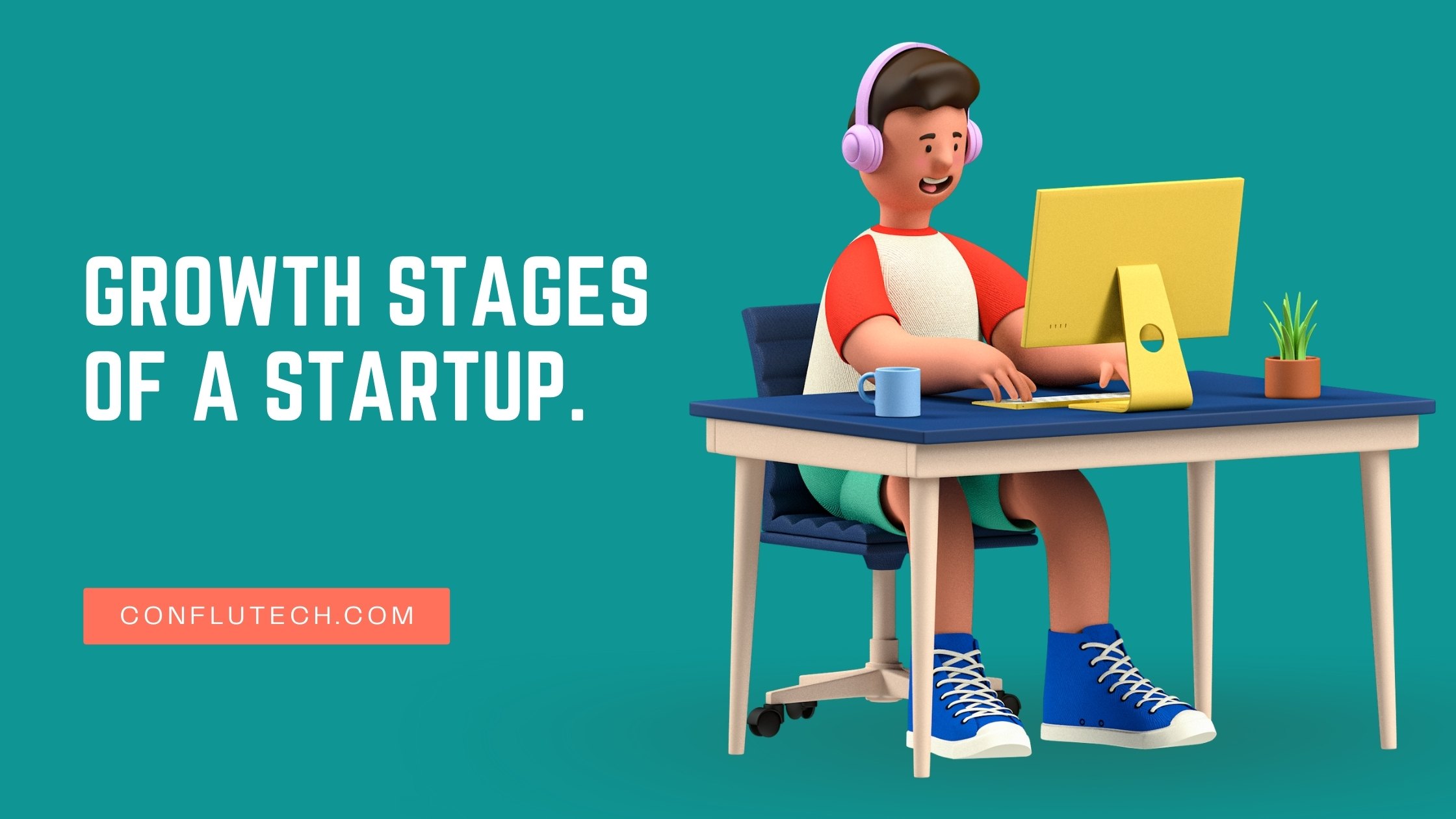 Growth Stages of a Startup [ infographic ]